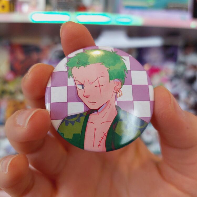 Zoro (One Piece) Rozet