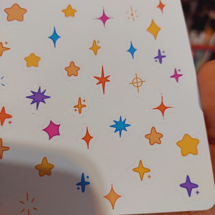 Stars & Sparkles Mini Sticker Seti