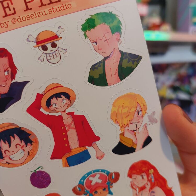 One Piece Sticker Seti