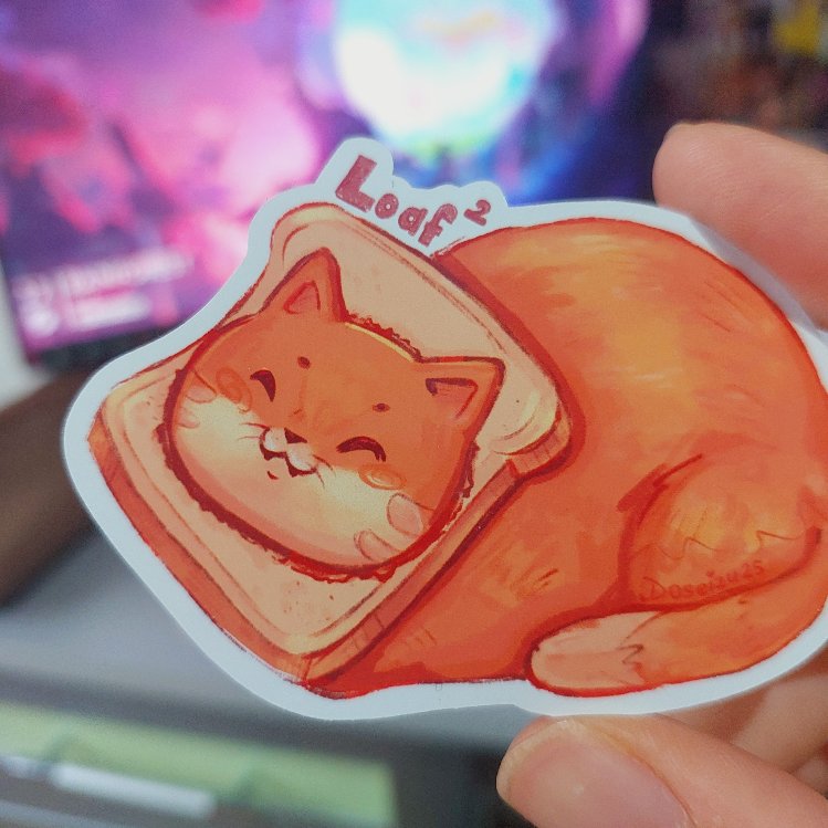 Ekmek Kedi Sticker 