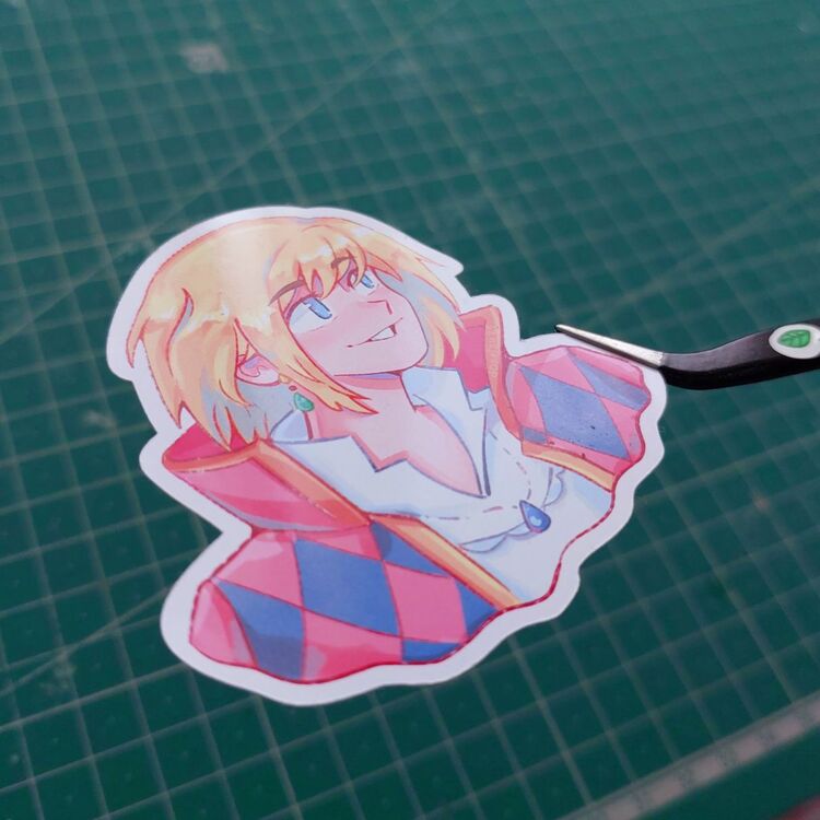 Howl Sticker