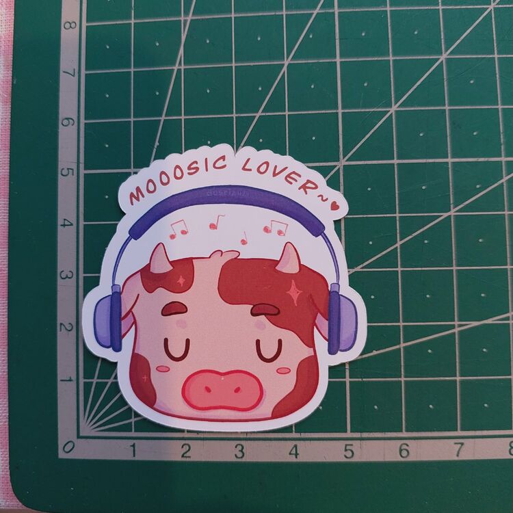 Moosic Lover Sticker