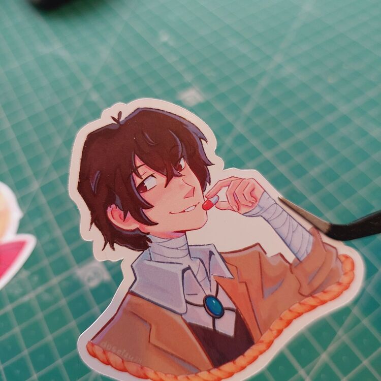 Dazai (Bungou Stray Dogs) Sticker