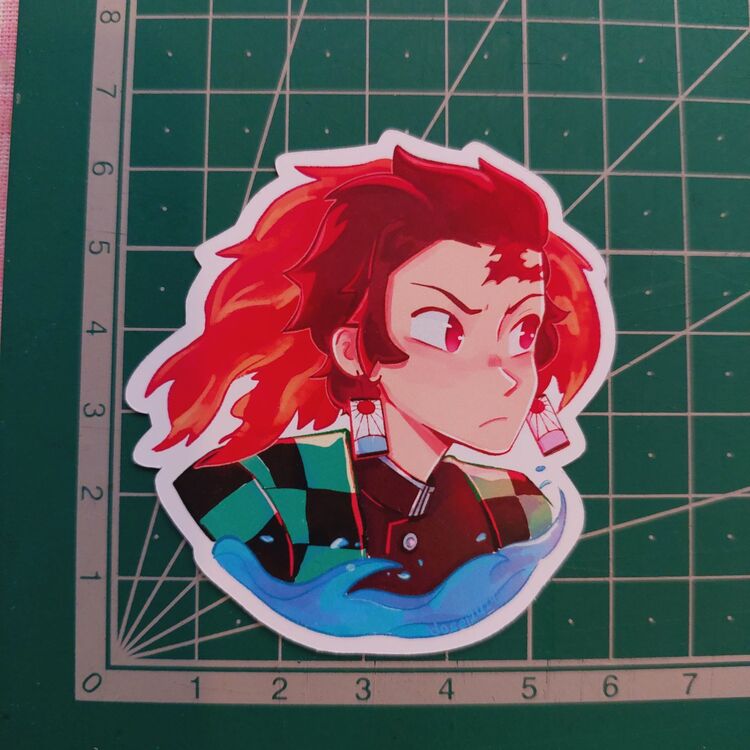 Tanjiro (Demon Slayer) Sticker