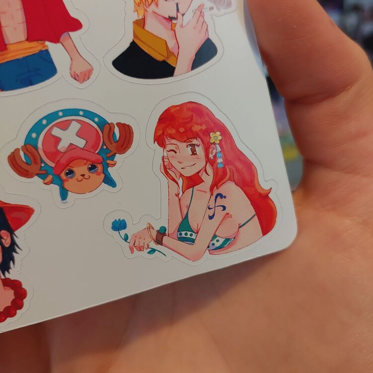 One Piece Sticker Seti