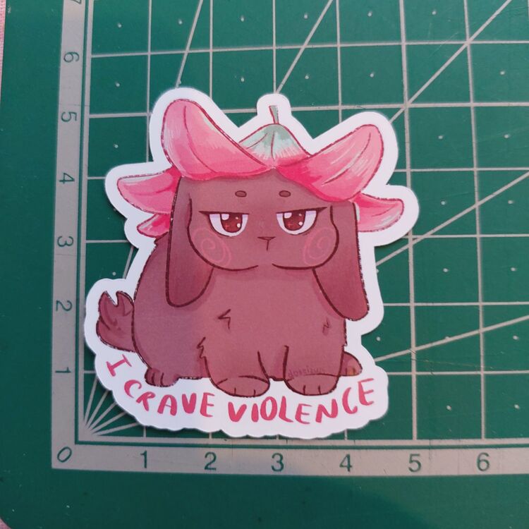 Violent Tavşan Sticker