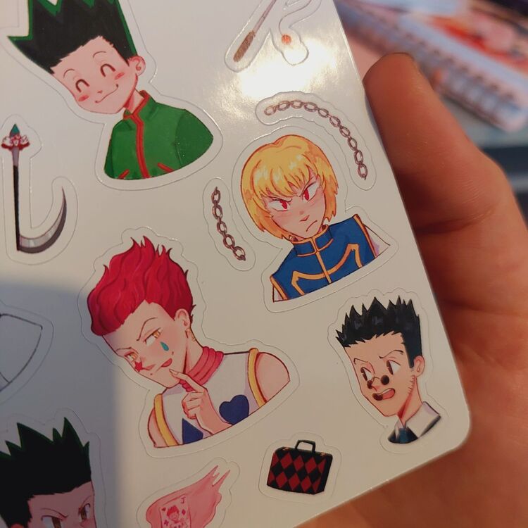 HxH Sticker Seti 