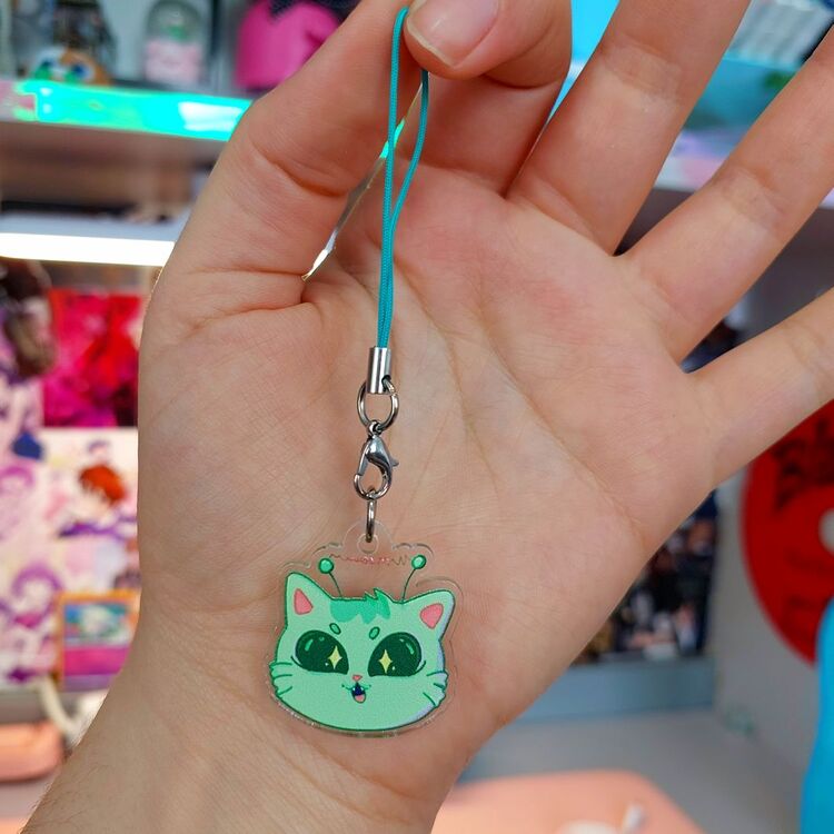 Alien Cat Charm