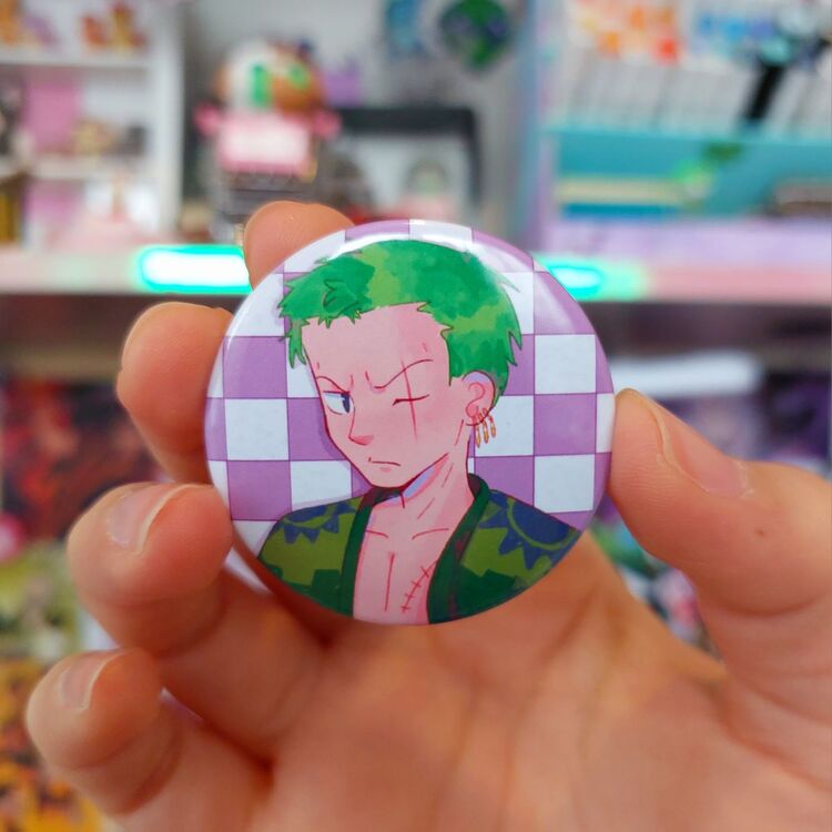 Zoro (One Piece) Rozet
