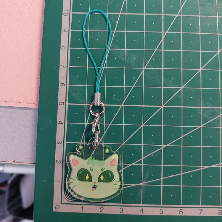 Alien Cat Charm