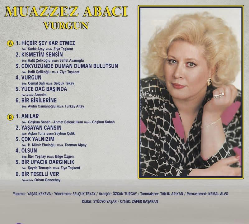 Muazzez Abacı - Vurgun Plak