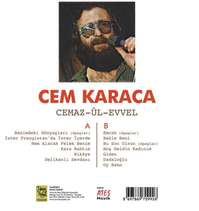 Cem Karaca - Cemaz Ül Evvel Plak