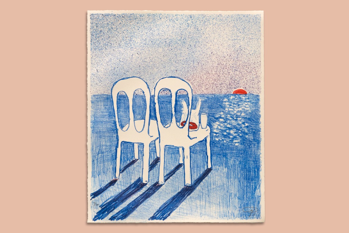Vardal Caniş, Rakı - Simit | Lithography