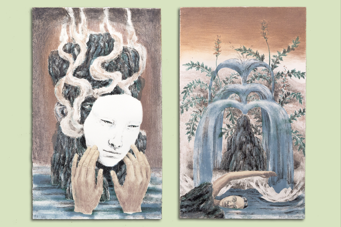 Aylin Zaptçıoğlu- Load and Lightness I-II (Diptyque)