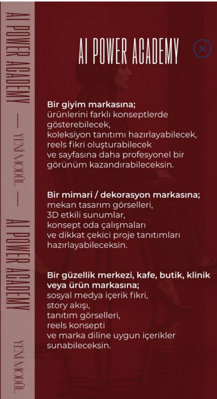 AI Power Akademi. +Mentörlük