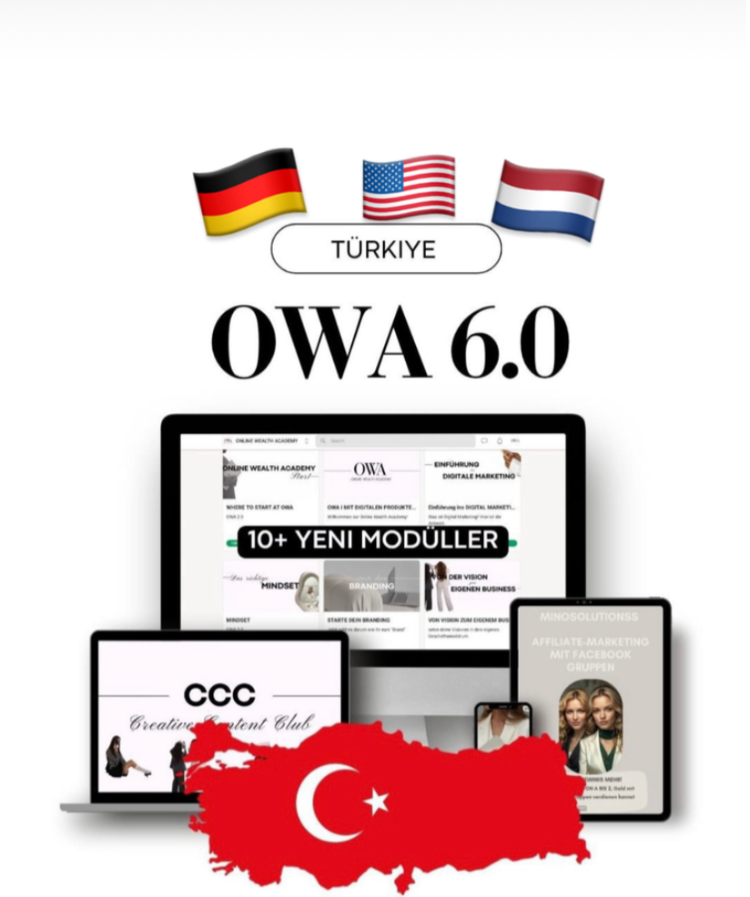 Online Wealth Academy (OWA) – Dijital Pazarlama Kursu