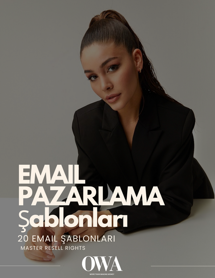 OWA Email Pazarlama Ebook & 20 Email Şablonu Hediye