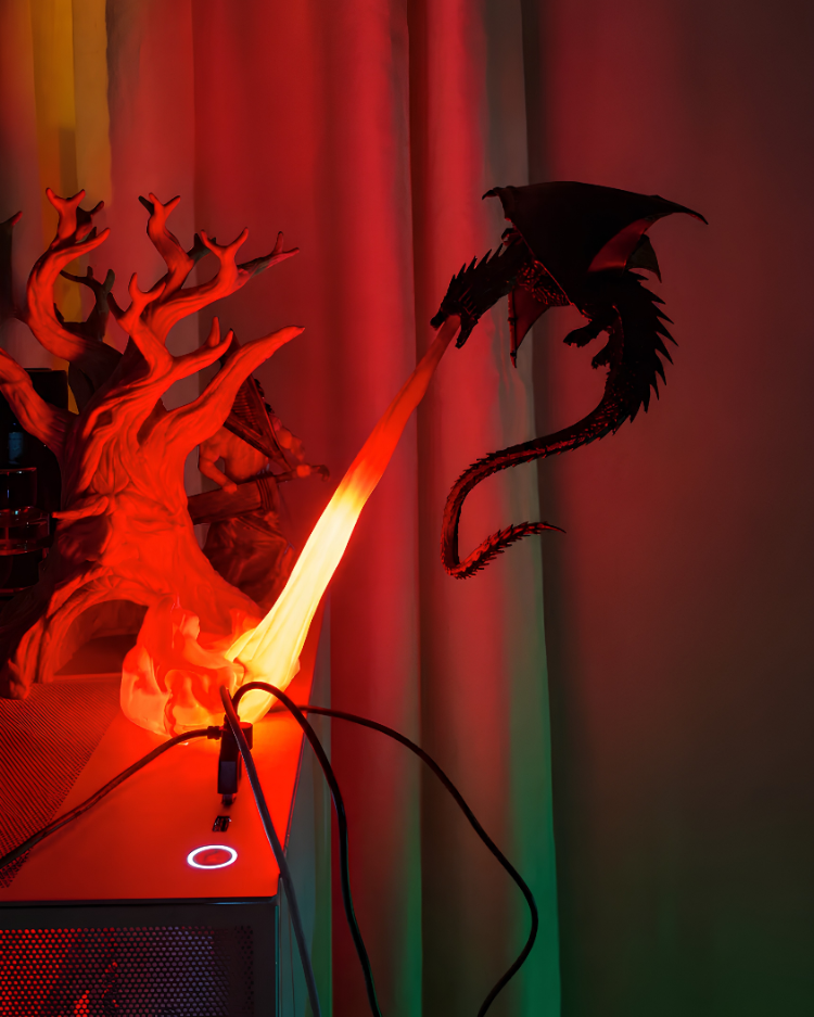 Cannibal 3D Ejder, Elektronik Aydınlatma