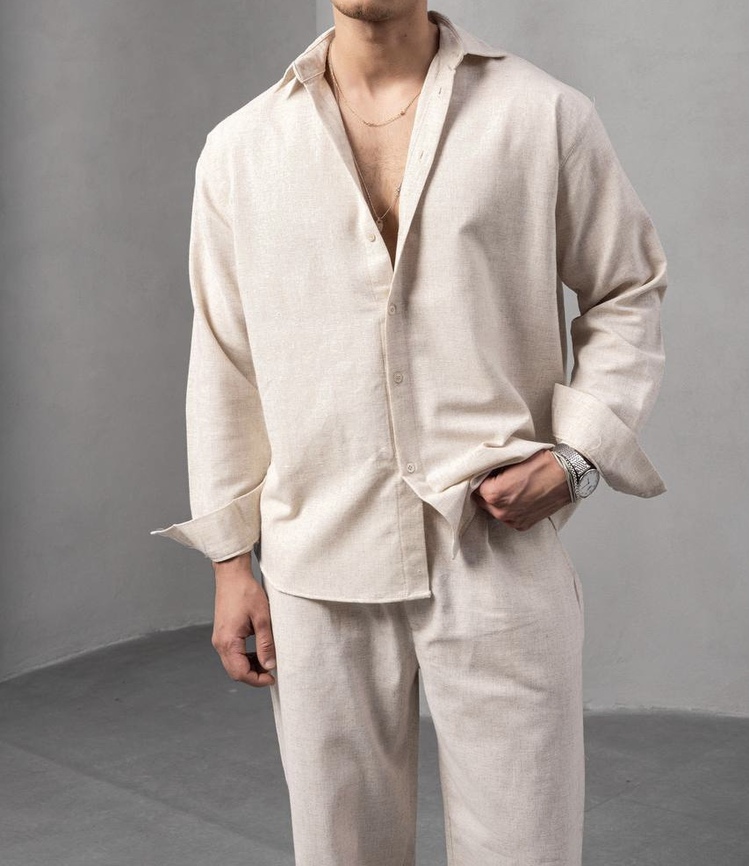 DRAKO Natural Linen Pantolon