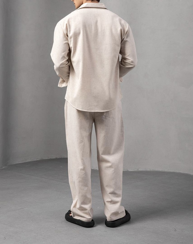DRAKO Natural Linen Pantolon