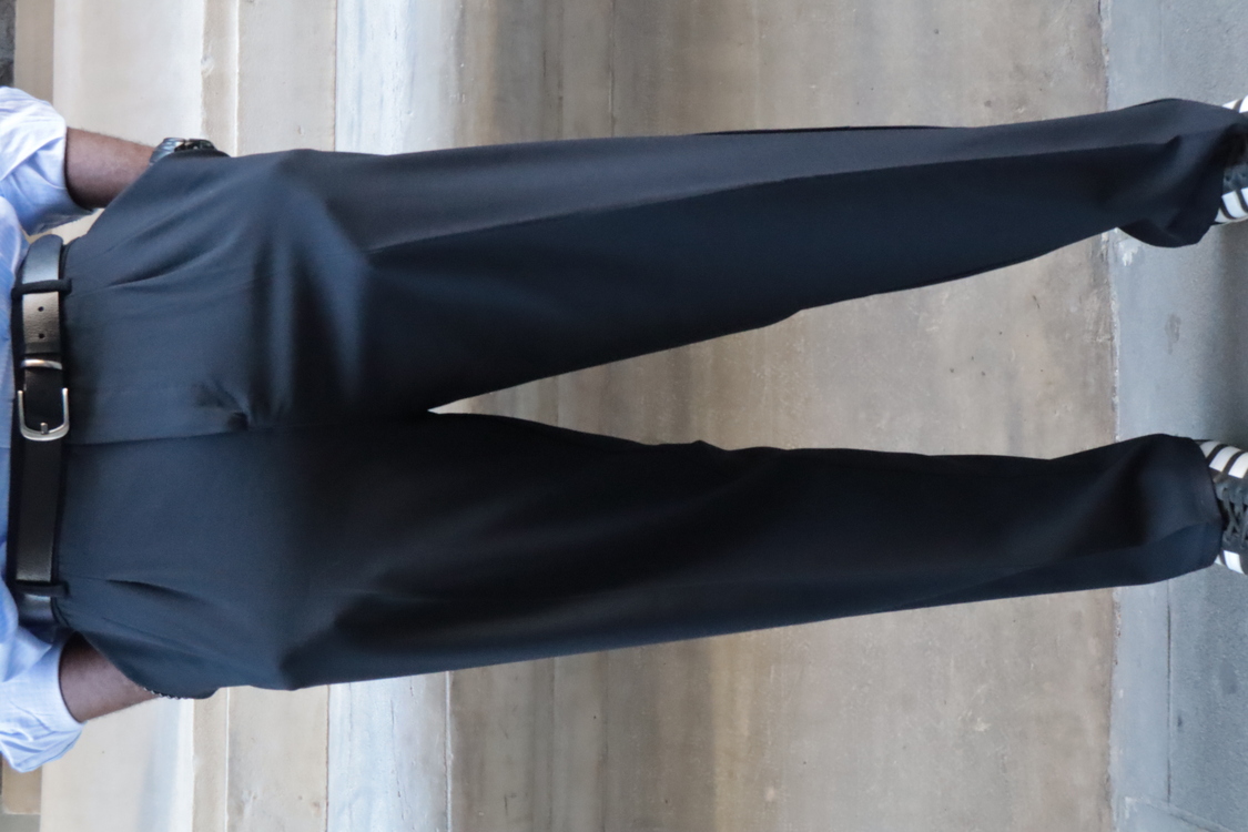 DRAKO Lacivert Lastikli Baggy Pantolon