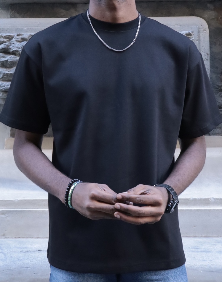 DRAKO Siyah Fit Tişört
