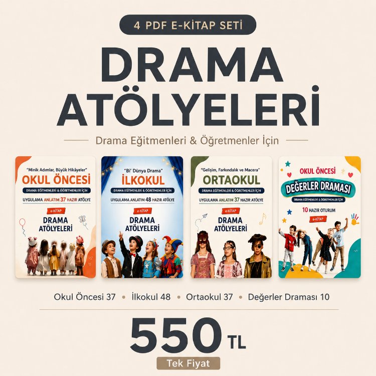 4 E-kitap Drama Atölyeleri