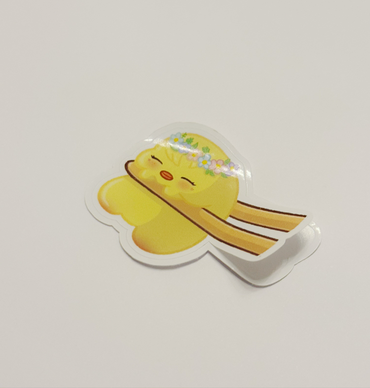 Mochi Bbokari Easy-Peel Sticker