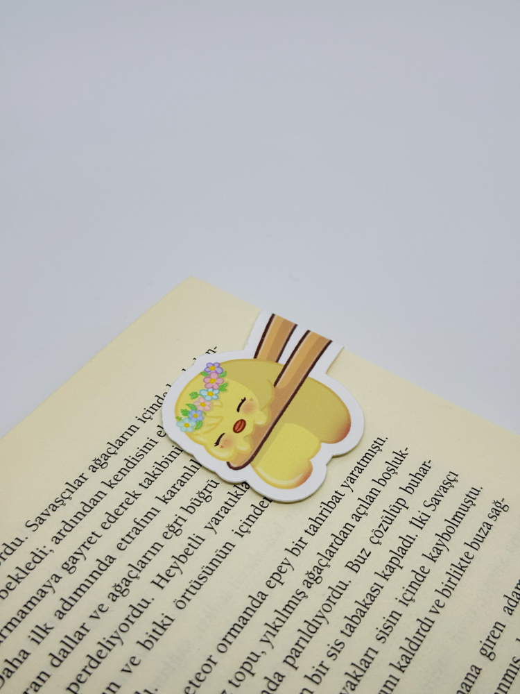 Mochi Bbokari Magnetic Bookmark
