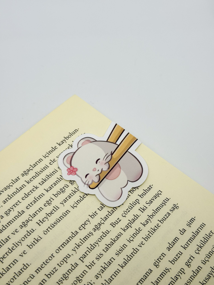 Mochi Jiniret Magnetic Bookmark