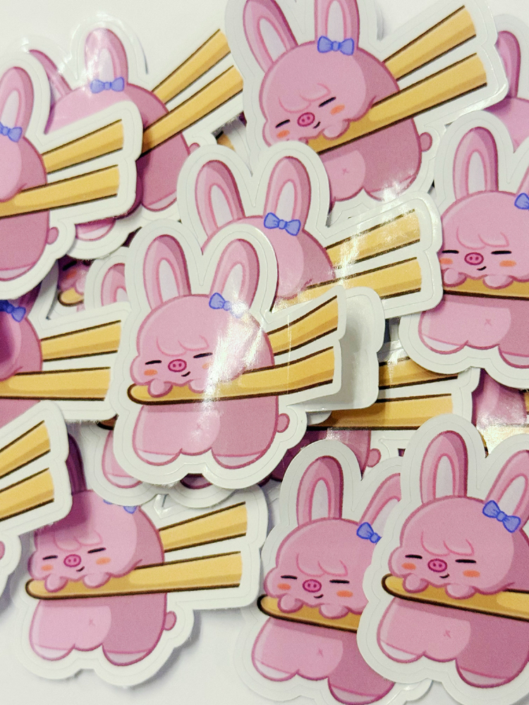 Mochi Dwaekki Easy-Peel Sticker