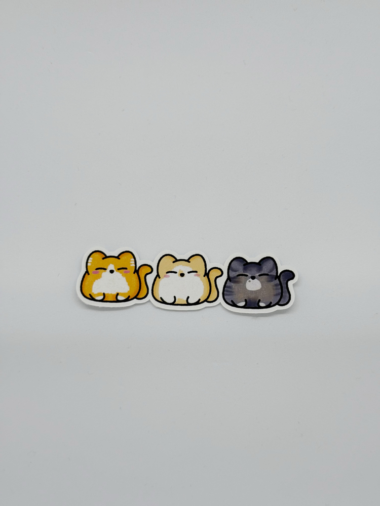Kitties Küçük Sticker