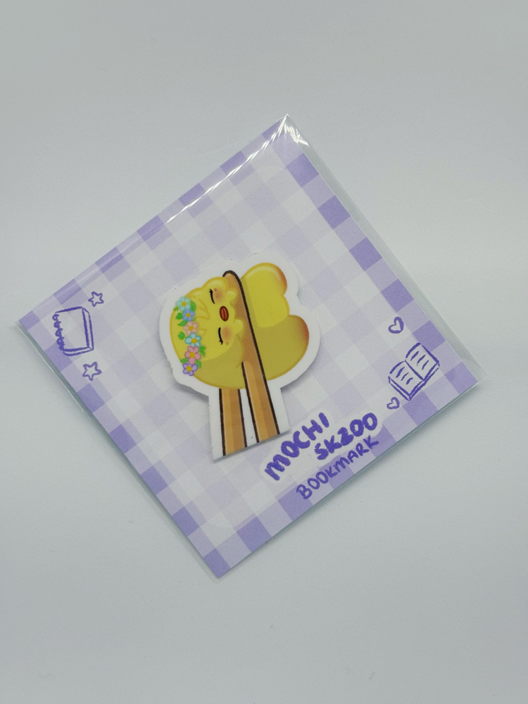 Mochi Bbokari Magnetic Bookmark