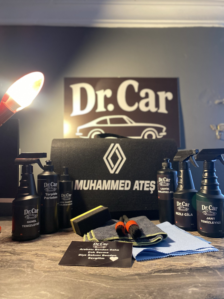 Dr.Car KİŞİYE ÖZEL BASKILI OTO BAKIM ÇANTASI