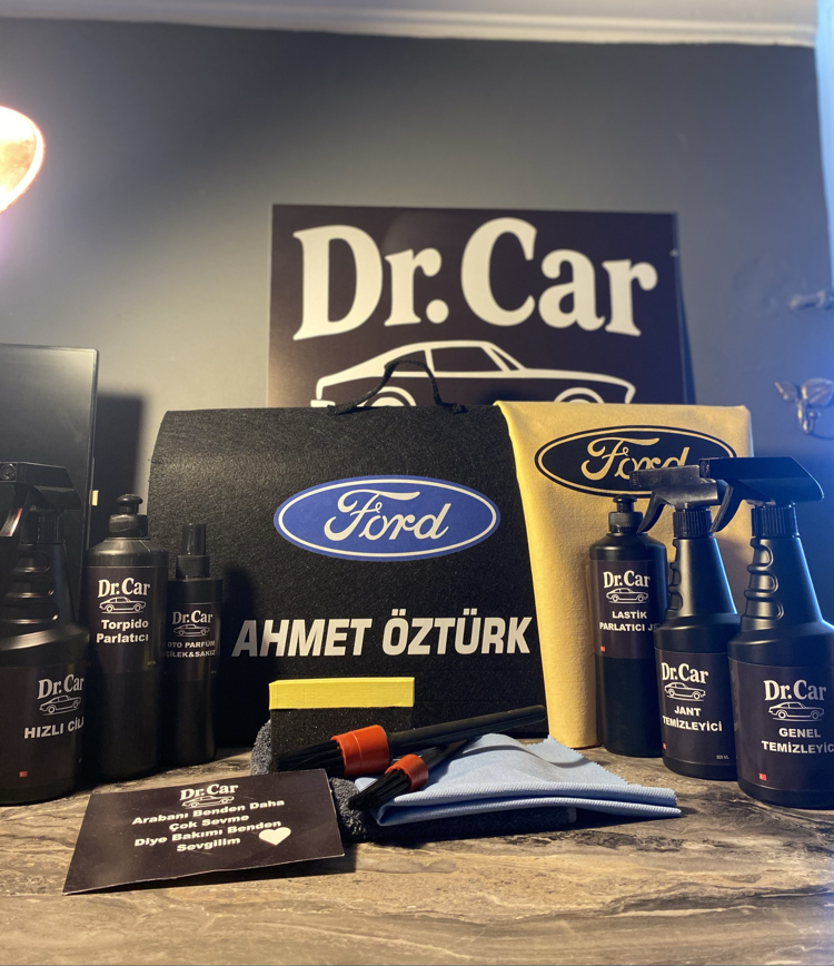 Dr.Car KİŞİYE ÖZEL BASKILI OTO BAKIM ÇANTASI