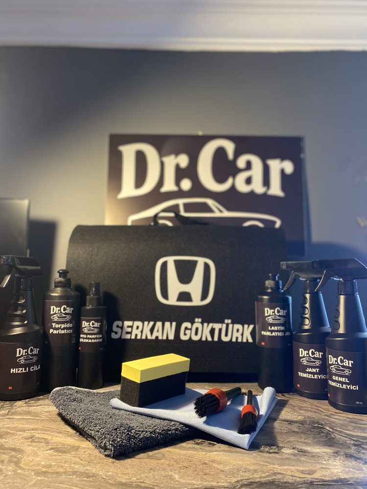 Dr.Car KİŞİYE ÖZEL BASKILI OTO BAKIM ÇANTASI
