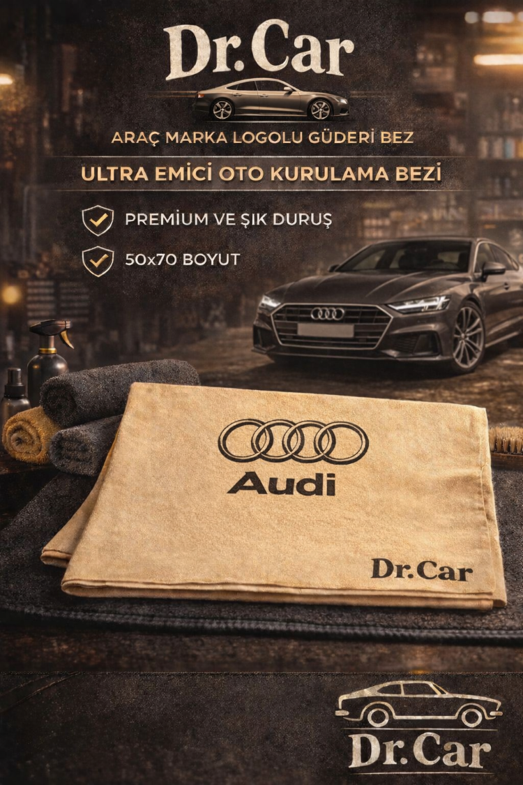 AUDİ GÜDERİ BEZ 50X70
