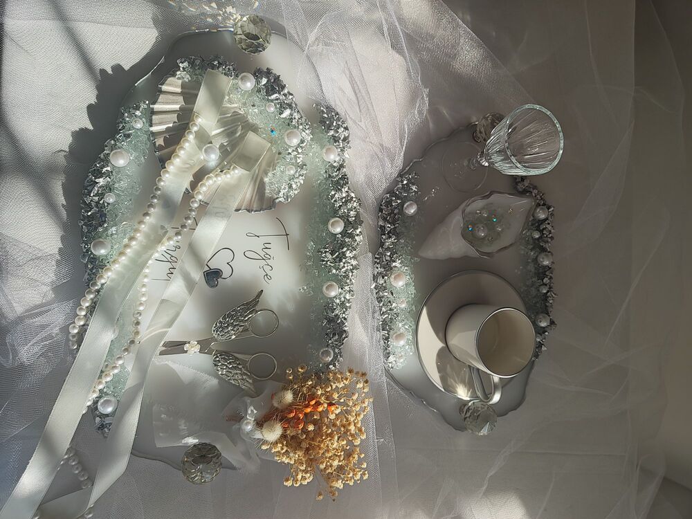 istiridyeli gümüş set