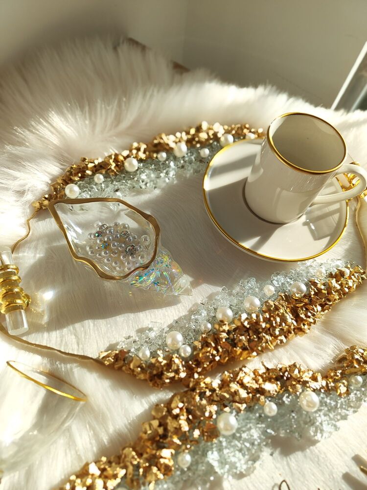 Şeffaf taban lüks set
