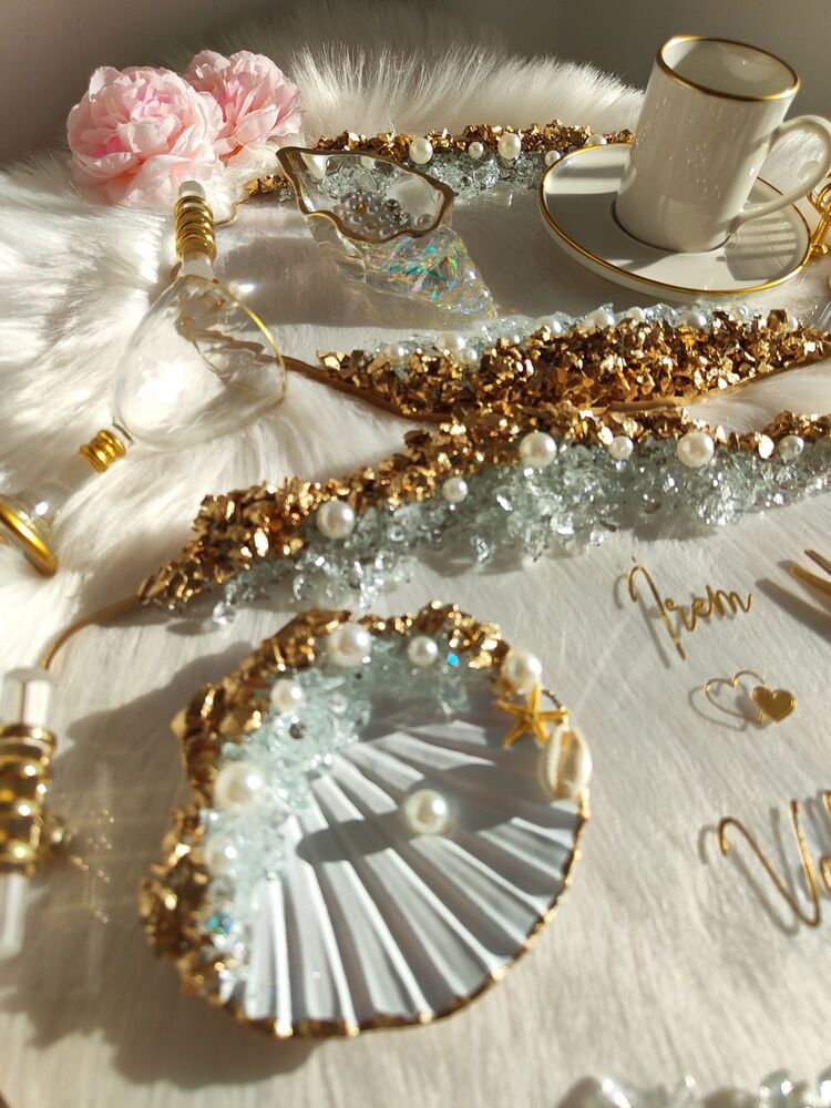 Şeffaf taban lüks set