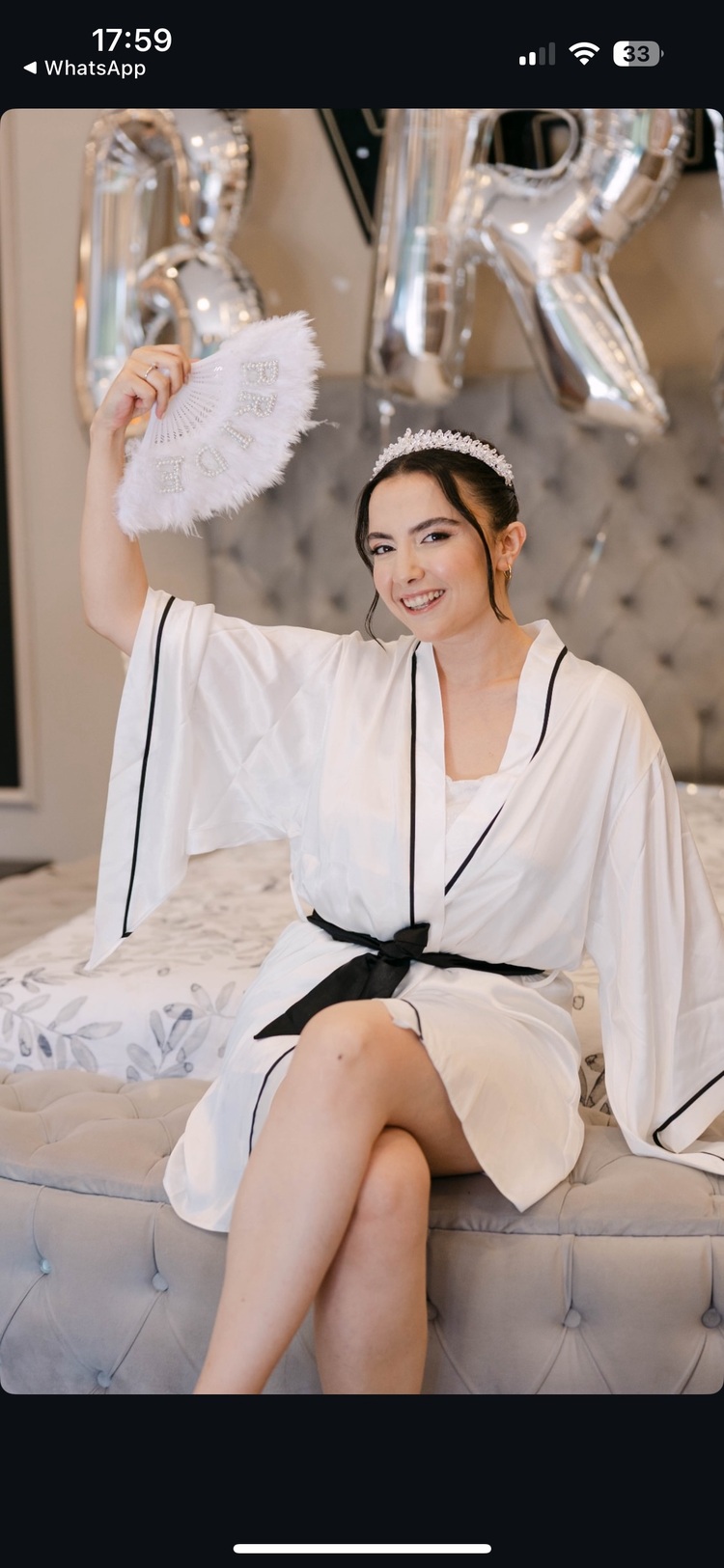 Kimono Kol Biyeli Sabahlık | 90 cm