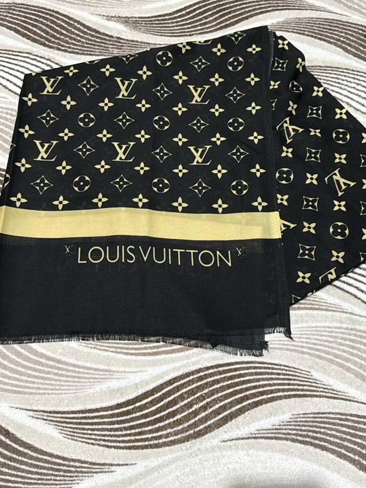 LOUIS VUITTON ŞAL (SİYAH)