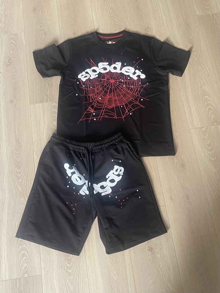 Sp5der T-Shirt Siyah