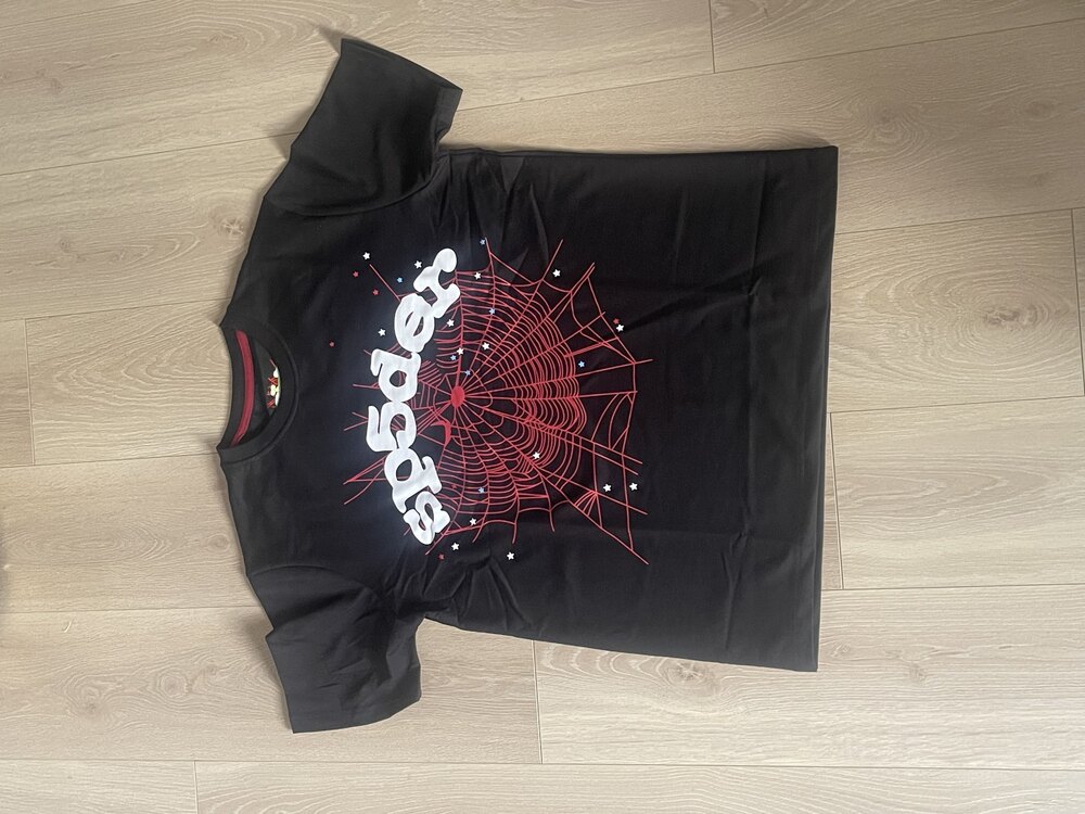Sp5der T-Shirt Siyah