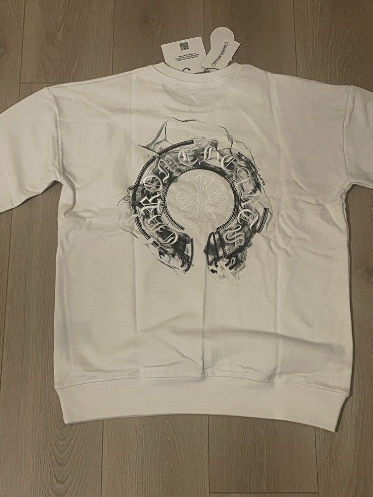Chrome Hearts Sweat Beyaz