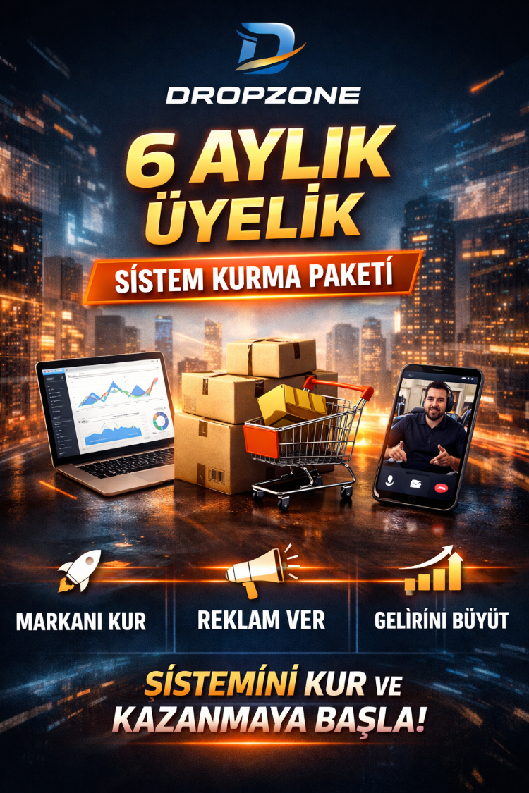 Dropzone 6 Aylık Üyelik – Sistemi Kur & Geliştir