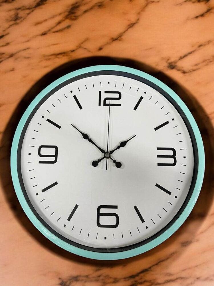 36cm Yeşil Duvar Saati