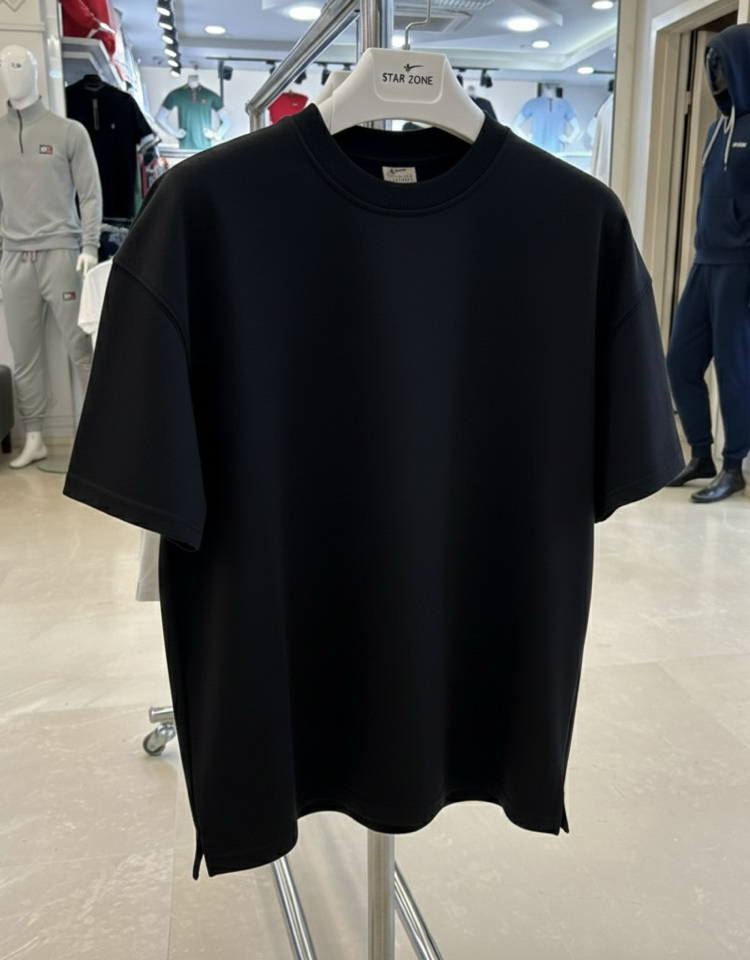 BASIC UNISEX TİŞÖRT ( siyah)