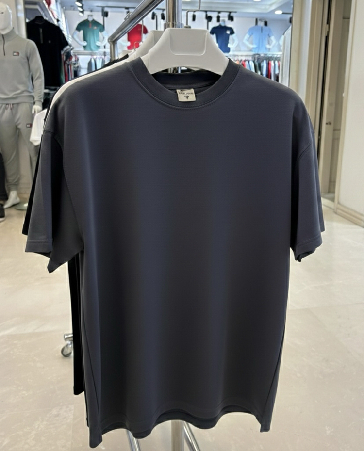 BASIC UNISEX TİŞÖRT (antrasit)