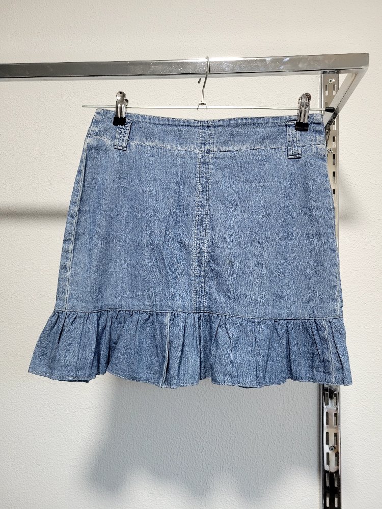 Light denim skirt